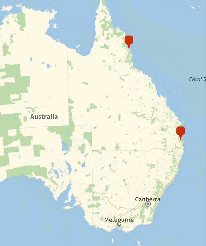 Places in Australia
